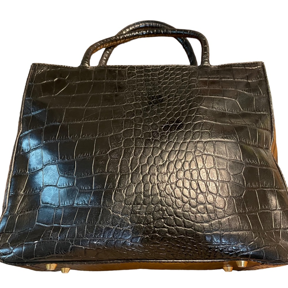 Black leather VINTAGE MADE IN ITALY GUCCI VIBE BAG